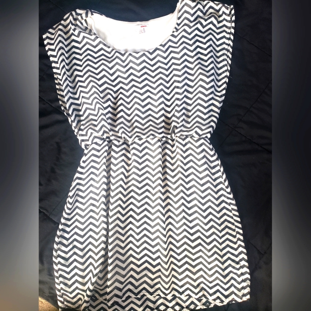 BONGO Chevron Mini Dress